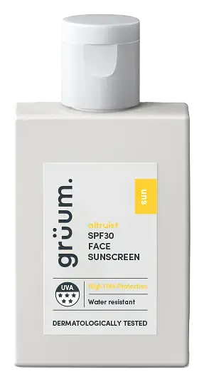 grüum SPF 30 UVA Face Sunscreen