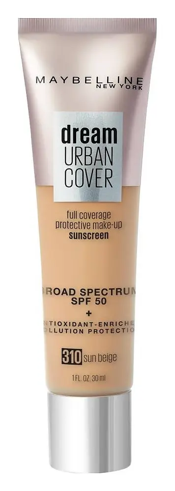 Maybelline Dream Urban Cover Foundation SPF50 310 Sun Beige