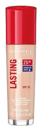 Rimmel London Lasting Finish 25Hr Foundation SPF 20 010 Rose Ivory