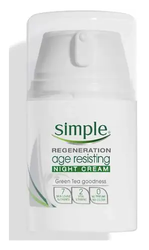 Simple Skincare Regeneration Age Resisting Night Cream Singapore