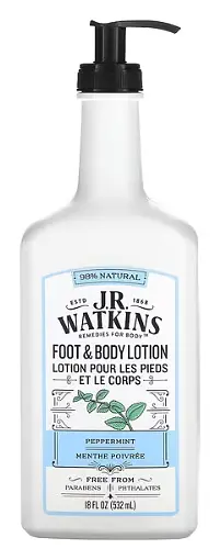 J.R. Watkins Foot & Body Lotion Peppermint