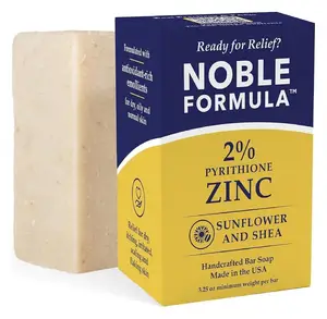 Noble Formula Sunflower & Shea 2% Pyrithione Zinc (ZnP) Bar Soap