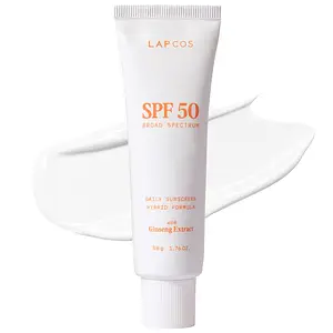 Lapcos Daily Sunscreen SPF 50 for All Skin Types