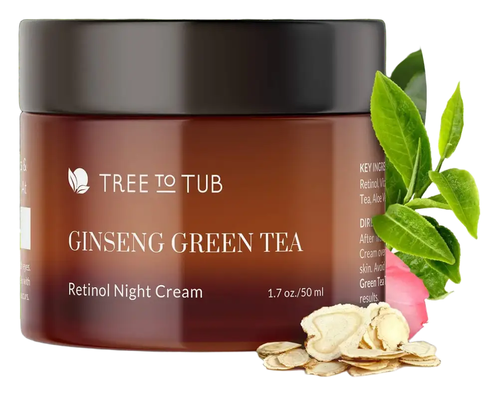 Tree to Tub Ginseng Green Tea Anti-Aging Retinol Eye Cream