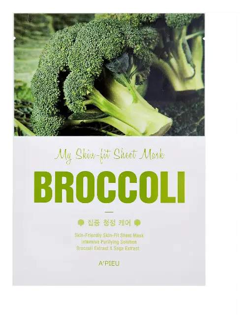 A'Pieu My Skin-Fit Sheet Mask Broccoli