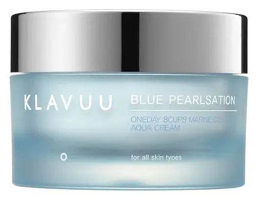 KLAVUU Blue Pearlsation One Day 8 Cups Marine Collagen Aqua Cream