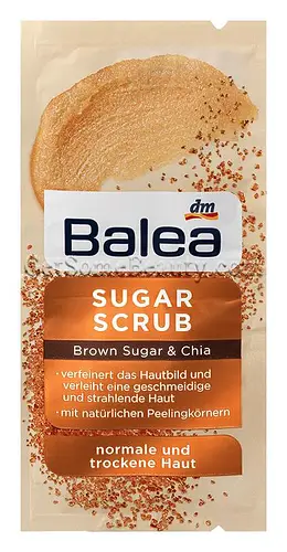 Balea Brown Sugar And Chia Scrub
