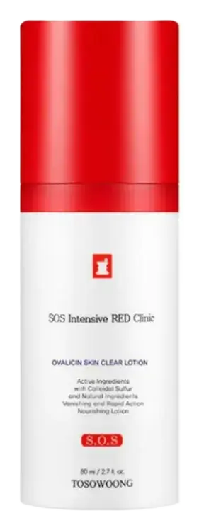 Tosowoong SOS Intensive Red Clinic Ovalicin Lotion