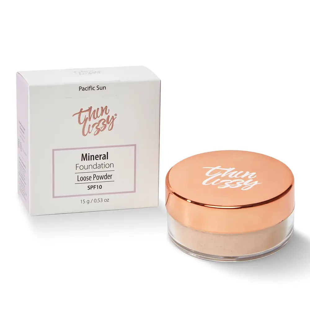 Thin Lizzy Loose Powder Mineral Foundation SPF 10 Pacific Sun