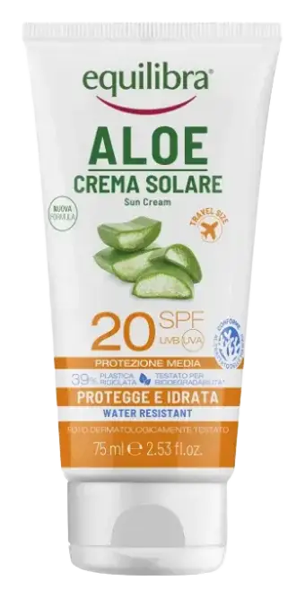 Equilibra Aloe Sunscreen SPF 20 UVA/UVB