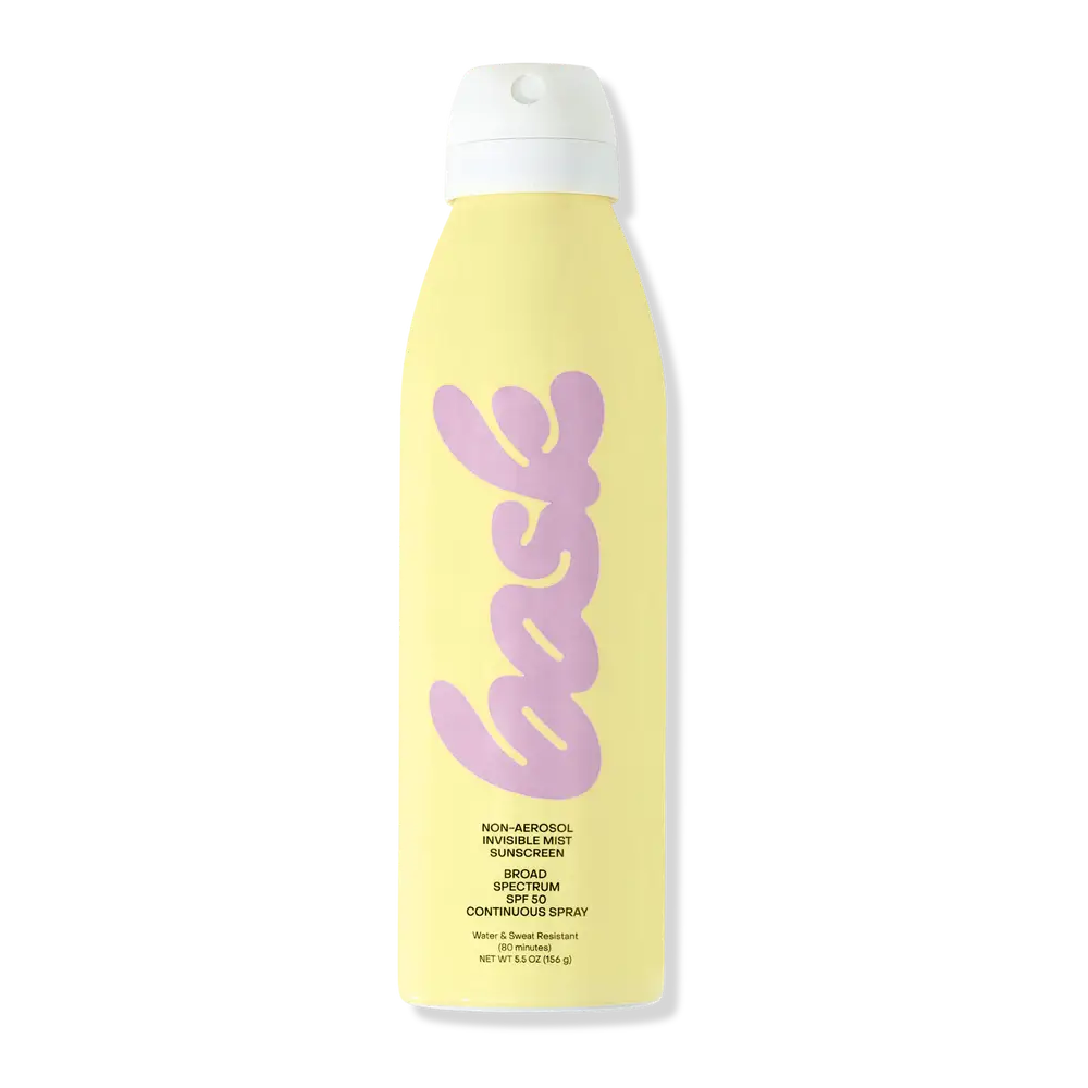 Bask Non-Aerosol Invisible Mist Sunscreen SPF 50