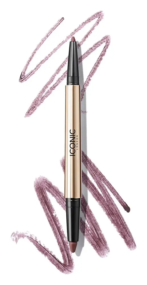 Iconic London Smokey Eye Duo Kajal Eyeliner Spiced Plum
