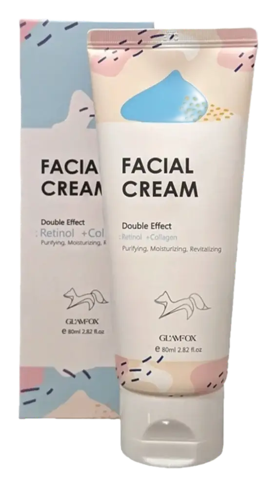 GLAMFOX Double Effect Retinol + Collagen Facial Cream