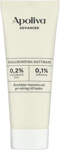 Apoliva Advanced Hyaluronsyra Nattmask