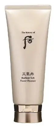 The History of Whoo Cheongidan Radiant Soft Foam Cleanser
