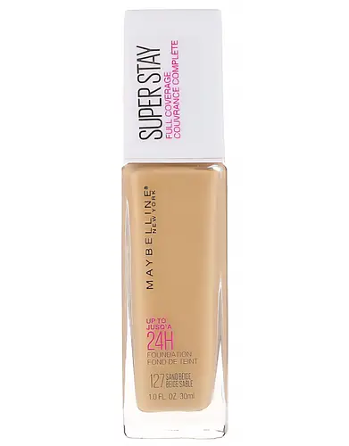 Maybelline SuperStay 24H Full Coverage Foundation 127 Sand Beige
