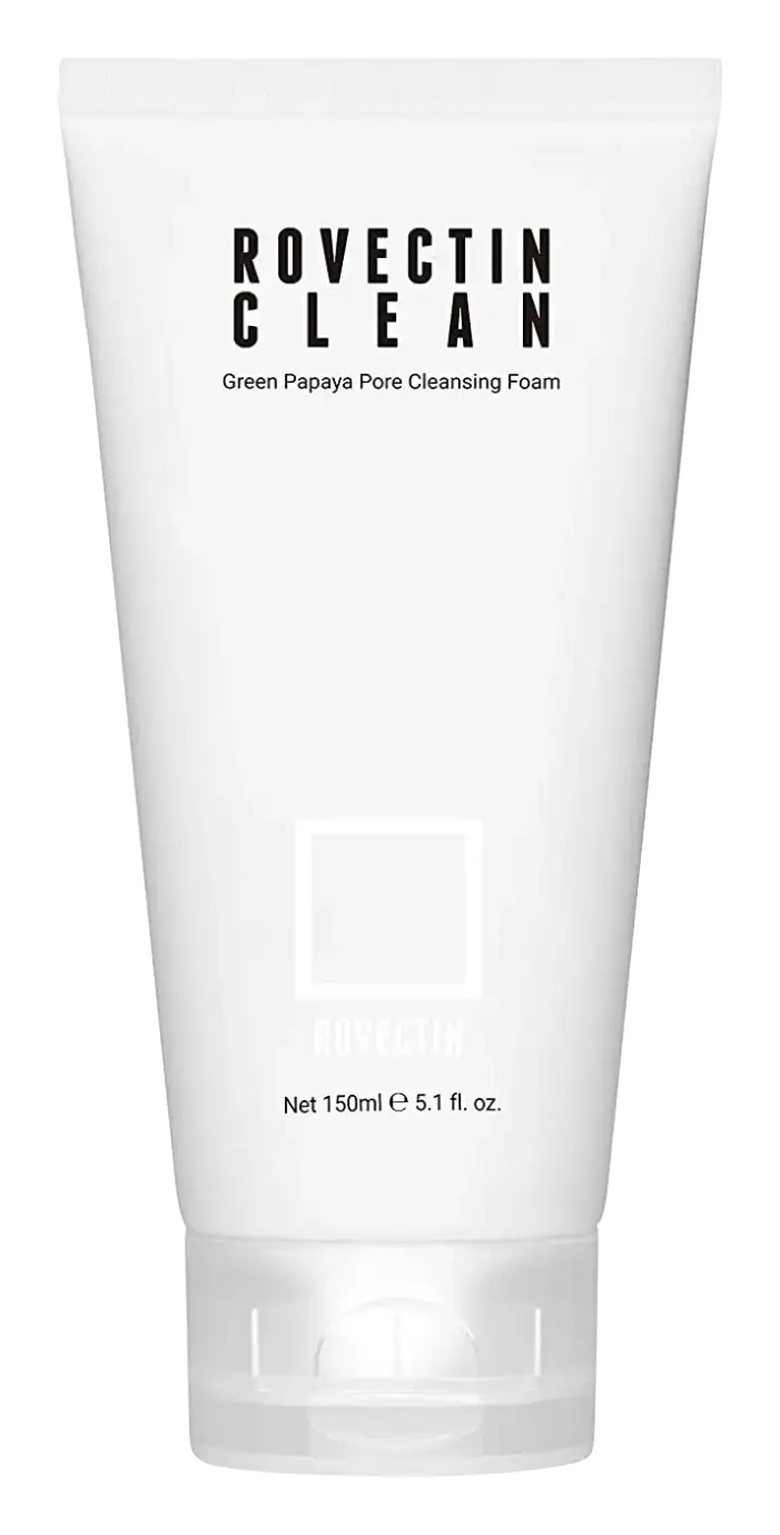 Rovectin Clean Green Papaya Pore Cleansing Foam