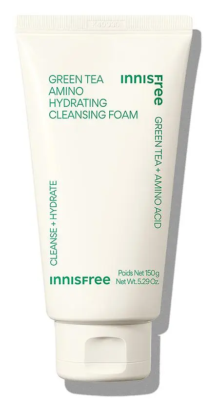 innisfree Green Tea Amino Hydrating Cleansing Foam