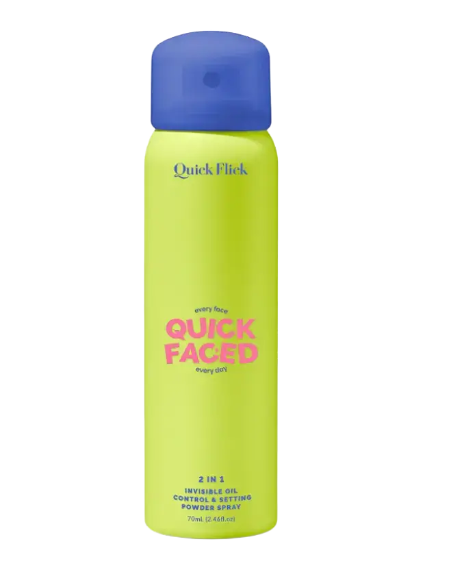 The Quick Flick 2 in 1 Invisible Oil Control & Setting Powder Spray