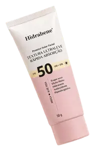 Hidrabene Protetor Solar Facial Textura Ultraleve SPF 50
