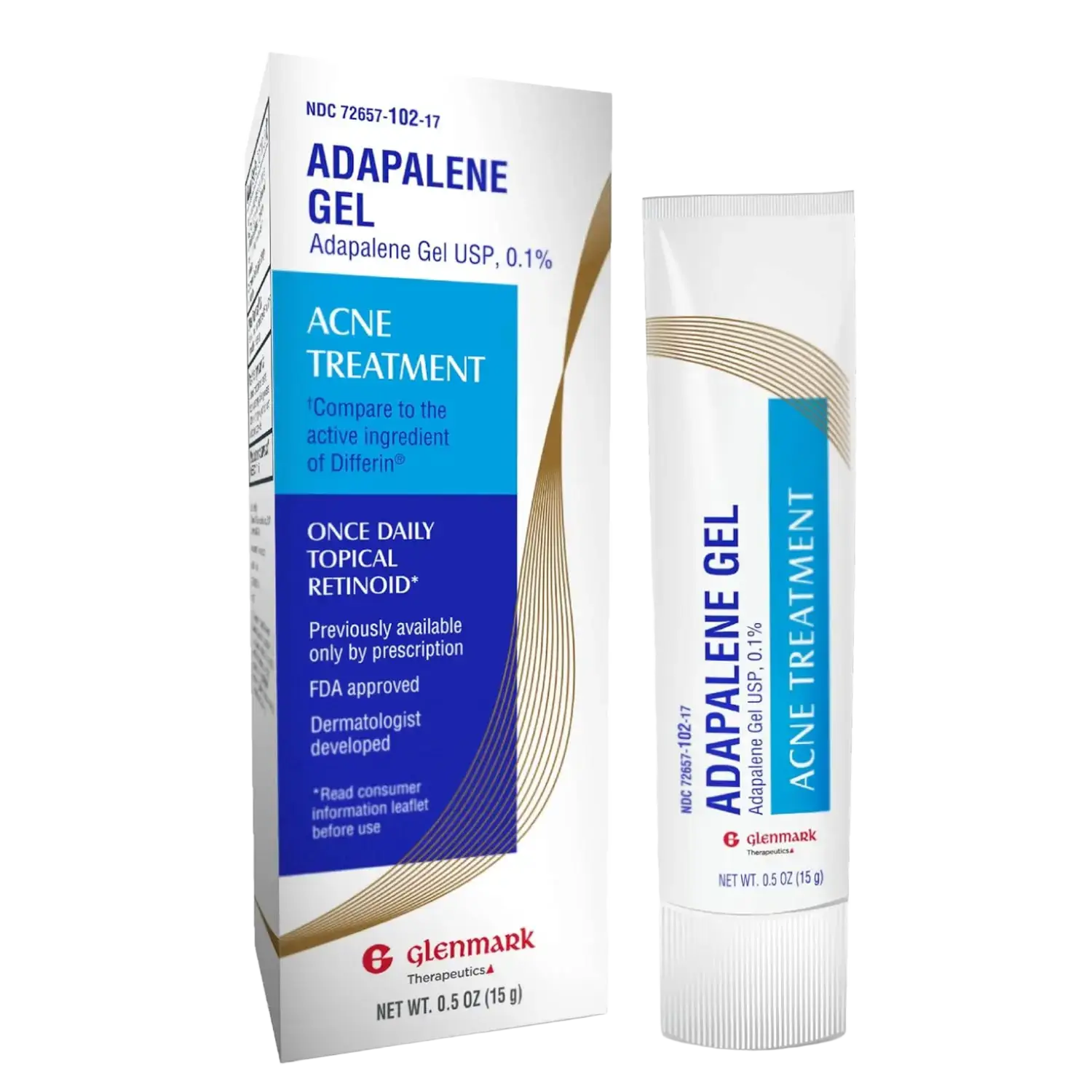 Glenmark Pharma Adapalene Gel USP, 0.1%