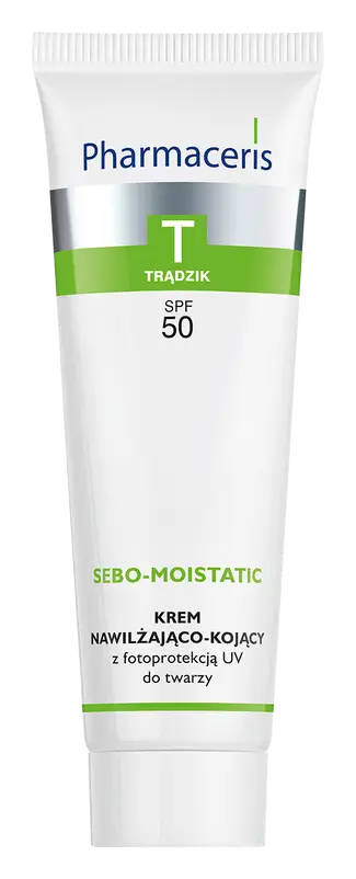 Pharmaceris T Sebo-Moistatic Krem Nawilżająco-Kojący SPF 50