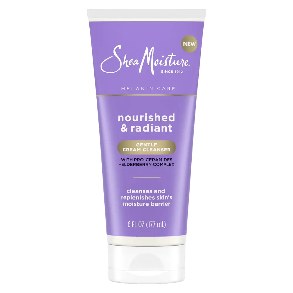 Shea Moisture Melanin Care Nourished & Radiant Gentle Cream Cleanser