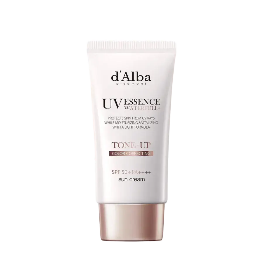 D'Alba UV Essence Waterfull Tone-Up Color Correcting Sun Cream SPF 50+