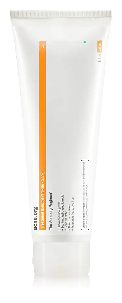 acne.org Treatment (Benzoyl Peroxide – 2.5%)