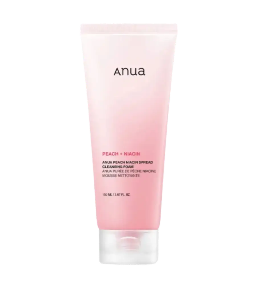 Anua Peach Niacin Spread Cleansing Foam