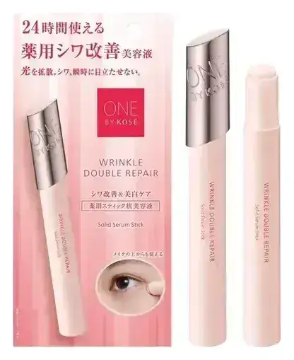 Kosé One By Kose Wrinkle Double Repair Solid Serum Stick