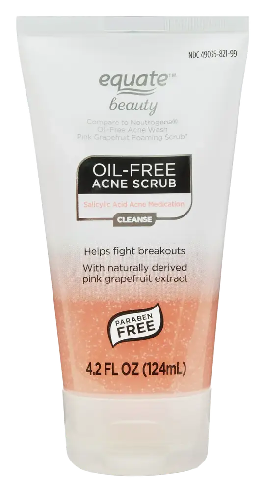 Equate Oil-Free Acne Scrub