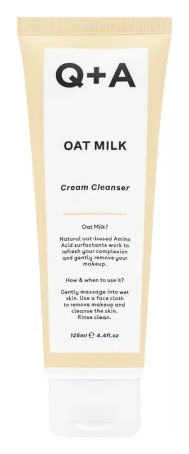 Q + A Oat Milk Cream Cleanser