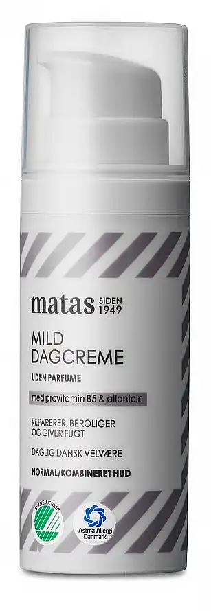 Matas Siden Mild Dagcreme Uden Parfume Normal/Kombineret Hud