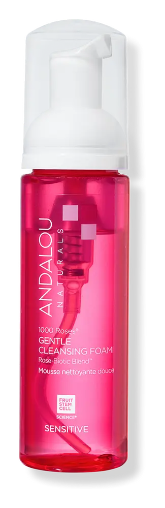 Andalou Naturals 1000 Roses Gentle Cleansing Foam