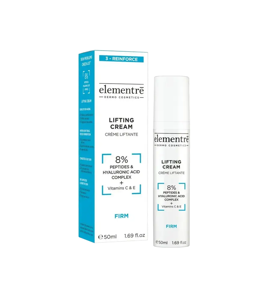 Elementrē 8% Peptides & Hyaluronic Acid Complex Lifting Cream