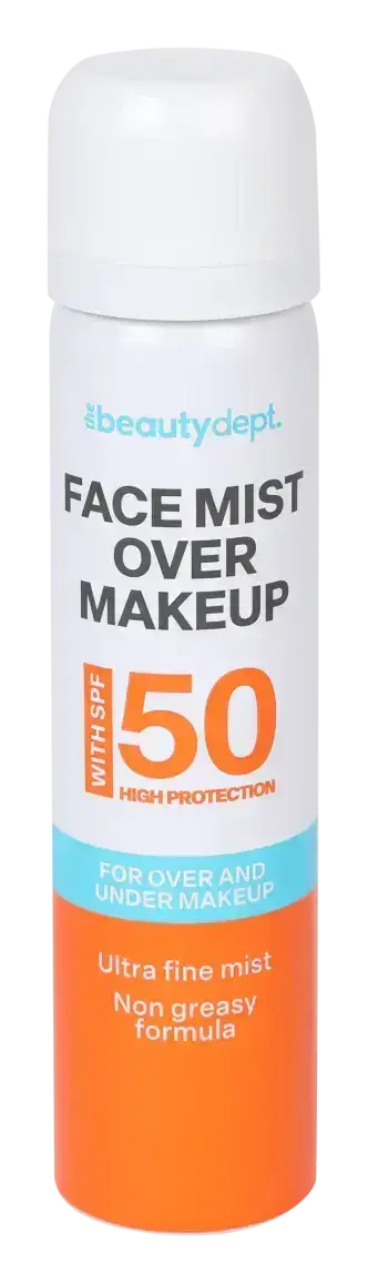 The Beauty Dept Face Mist Over Makeup SPF 50