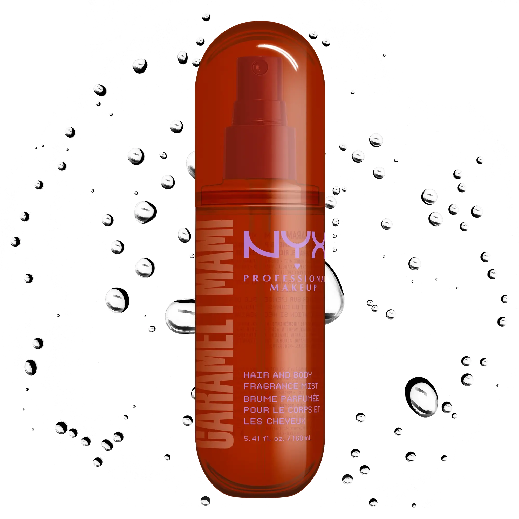 NYX Cosmetics Hair And Body Fragrance Mist Caramelt Mami