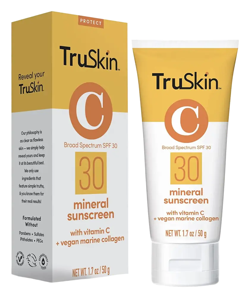 TruSkin SPF 30 Mineral Sunscreen with Vitamin C