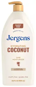 Jergens Skincare Oil-Infused 24-Hour Moisturizer Hydrating Coconut