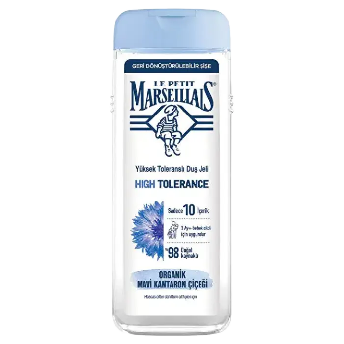 Le Petit Marseillais High Tolerance Moisturizing Shower Gel Organic Cornflower