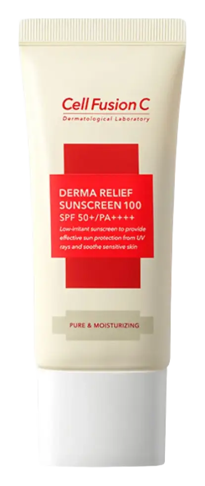 Cell Fusion C Derma Relief Sunscreen 100 SPF50+ PA++++