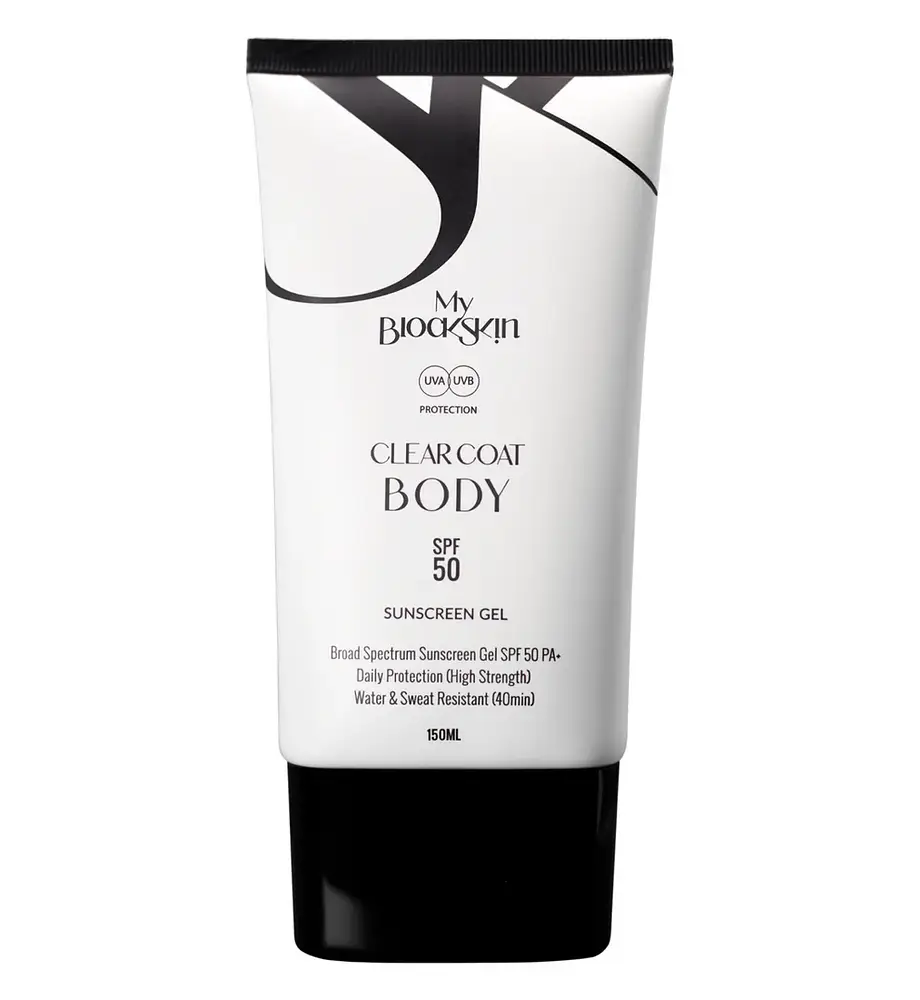 My Block Skin Clear Coat SPF 50 Sunscreen Gel Body