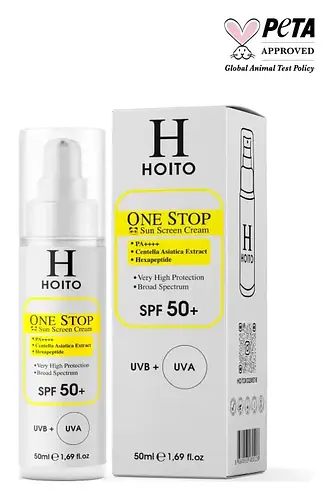 Hoito One Stop Sun Screen Cream SPF 50+