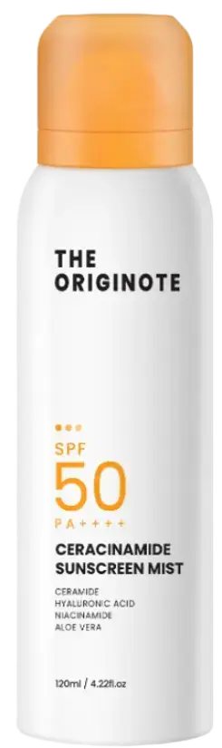 The Originote Ceracinamide Sunscreen Mist SPF 50