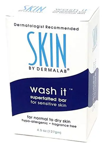 Skin By Dermalab Wash It Superfatted Bar for Sensitive Skin