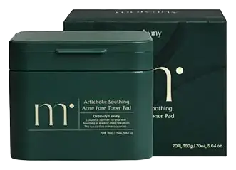 Molvany Artichoke Soothing Acne Pore Toner Pad