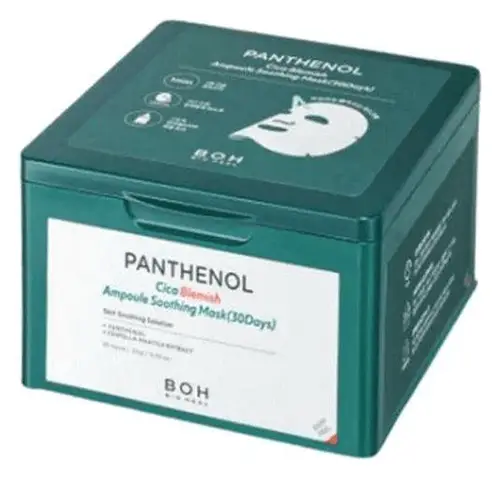 BOH Bio Heal Panthenol Cica Blemish Ampoule Soothing Mask
