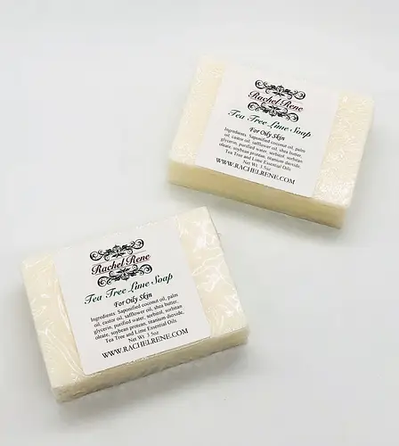 Rachel Rene Tea Tree and Lime Facial Soap Bar