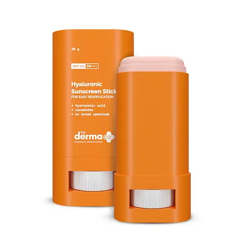 The Derma Co Hyaluronic Sunscreen Stick SPF 60